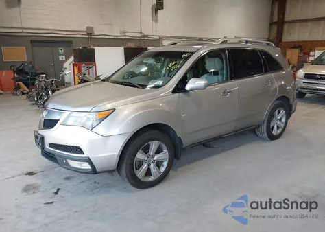 2010 Acura Mdx Technology Package from USA, damaged, VIN 2HNYD2H6XAH528518